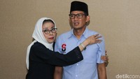 Sandiaga Uno akan menjalani debat calon wakil presiden malam ini.