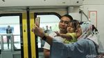 Begini Antusias Warga Jajal MRT di Hari Libur