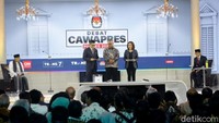 Debat digelar di Hotel Sultan, Jakarta, Minggu (17/3/2019).