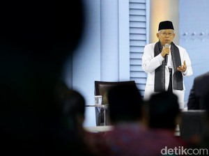 Versi Hasil Survei Meriah, Maruf Ambil Jalan Tengah
