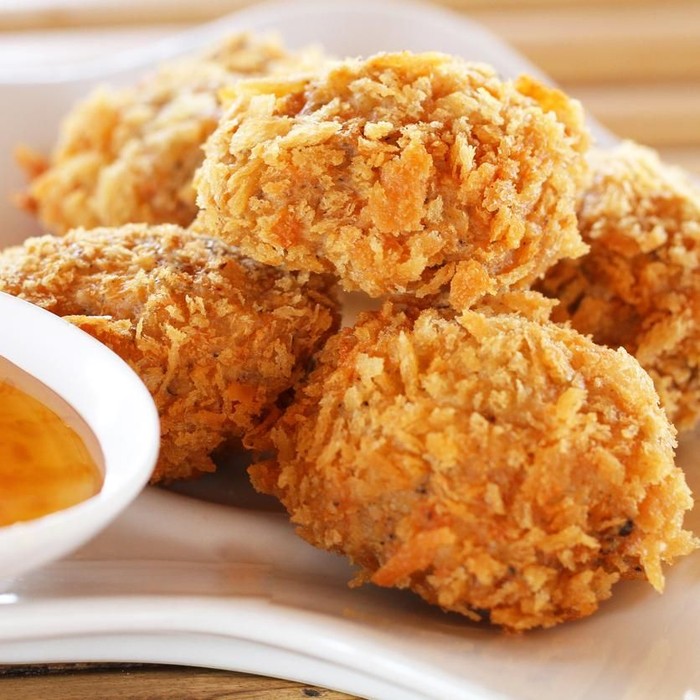 Mumpung Ayam Murah Bikin Bekal Bola Ayam Renyah Ini