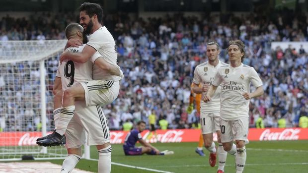 Real Madrid kalahkan Celta Vigo 2-0 di Bernabeu.