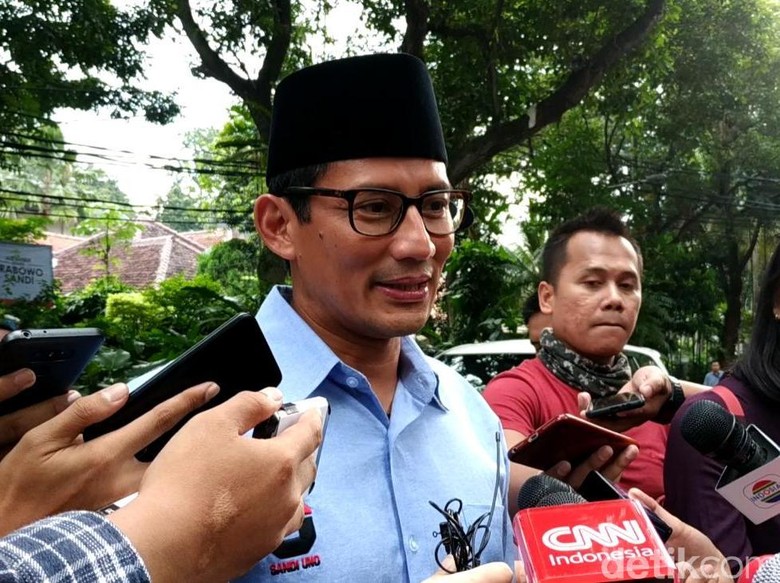 Sandiaga: Banyak Erwin Aksa Lain, tapi Terbelenggu Situasi Sandiaga: Banyak Erwin Aksa Lain, tapi Terbelenggu Situasi