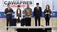 Begini suasana debat Cawapres 2019.