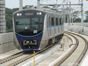 Imbas Aksi 22 Mei, MRT Jakarta Hanya Layani Stasiun Layang