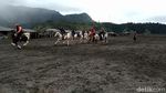 Foto: Balapan Kuda di Gunung Bromo, Seru!