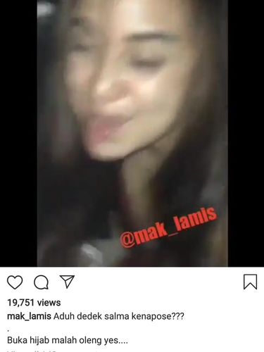 Beredar Video Salmafina Sunan Tampak Mabuk