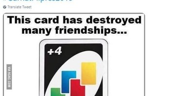 Ada yang bilang jangan sampai Maruf keluarkan kartu yang bisa memecah belah persahabatan ini dalam game UNO. Foto: Istimewa