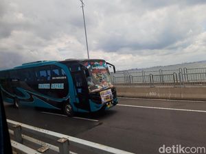 Millennial Road Safety Festival Bubar, Jembatan Suramadu Kembali Dibuka