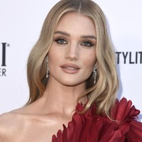 Si pemilik bibir seksi, Rosie Huntington-Whiteley. Foto: Frazer Harrison/Getty Images