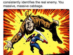 Meme Sindiran buat Superman yang Ingin Serang Egg Boy