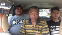Pelarian AH tak berlangsung lama. Pada Minggu (17/3), AH ditangkap polisi saat turun dari bus AKAP dan menggunakan mobil travel menuju Kota Padang dan turun di Pauh, Padang. (ist)