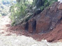 Ambrolnya cukup parah (Pradita/detikcom)