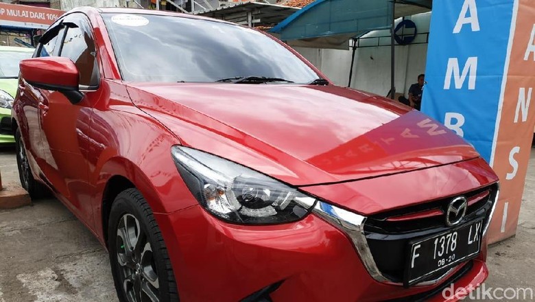 Mobil bekas Mazda2 Foto: Luthfi Anshori Mobil bekas Mazda2 Foto: Luthfi Anshori