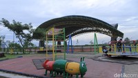 Lokasi ini bisa menjadi pilihan Anda dan keluarga untuk bermain atau berolahraga (Wisma Putra/detikcom) 