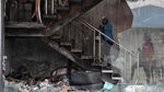 Gudang Air Mineral di PIK Hangus Terbakar