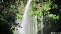 Pasca gempa pada Minggu (17/3) kemarin di Lombok, 40 wisatawan terjebak longsor di air terjun Tiu Kelep. 3 Orang tewas akibat terjepit batu, salah satunya adalah turis asal Malaysia (Afif Farhan/detikTravel)