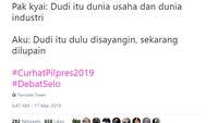 Galau banget ya abangnya, yang jomblo mari mendekat. (Foto: Twitter)