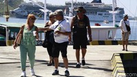 Jadwal kapal pesiar Norwegian Jewel dari Februari sampai Maret yakni start dari Sydney dan berakhir di Kuala Lumpur dengan Pulau Komodo termasuk di dalamnya (Dikhy Sasra/detikcom)