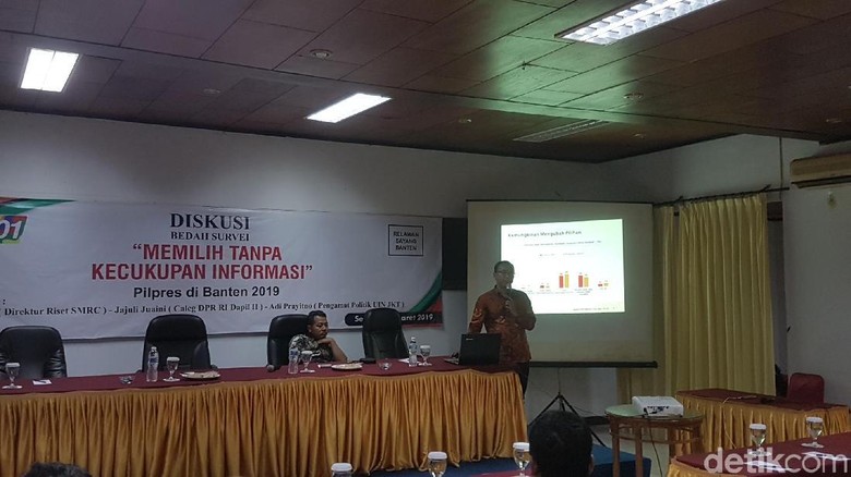Survei SMRC di Banten: Jokowi Unggul Tipis 1,5 Persen dari Prabowo Survei SMRC di Banten: Jokowi Unggul Tipis 1,5 Persen dari Prabowo