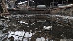Gudang Air Mineral di PIK Hangus Terbakar