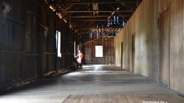 Rumah Betang di Kalimantan Tengah Rumah Betang di Kalimantan Tengah