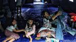 Begini Kondisi Warga Korban Kebakaran Krukut di Penampungan