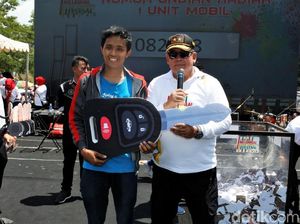 Bakti Pada Ibu Antar Pemuda Ini Menang Undian Mobil di MRSF 2019