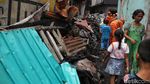 Potret Pemukiman Warga Krukut yang Hangus Dilalap Api