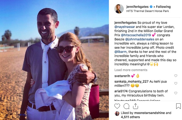 Jennifer membanggakan pacar Arabnya. Foto: Instagram Jennifer membanggakan pacar Arabnya. Foto: Instagram