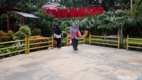 Taman Lembah Mawar menempati lahan seluas kurang lebih 13.200 meter persegi.