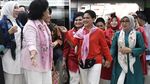 Gaya Iriana Jokowi Saat Jajal MRT