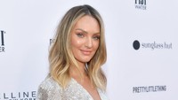 Candice Swanepoel saat ditemui di California,AS pada akhir pekan lalu. Neilson Barnard/Getty Images for Daily Front Row