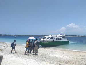 Wisata Air Terjun Ditutup Pasca Gempa Lombok, Gili Trawangan Aman