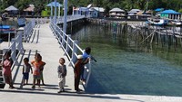 Suasana permukiman Suku Komodo di Pulau Komodo dan Pulau Rinca.Wilayah daratan Taman Nasional Komodo memiliki vegetasi berupa padang rumput dan hutan savana (70 %), hutan gugur terbuka (25%) dan sisanya adalah hutan kuasi awan dan hutan mangrove. Sedangkan wilayah perairannya memiliki ekosistem terumbu karang dan padang lamun yang merupakan rumah bagi berbagai jenis biota laut dan tempat pemijahan ikan. Dikhy Sasra/detikcom