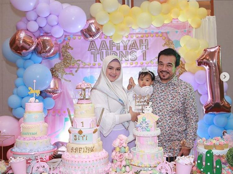 Melihat Kemewahan Siti Nurhaliza saat Rayakan Ulang Tahun Anaknya