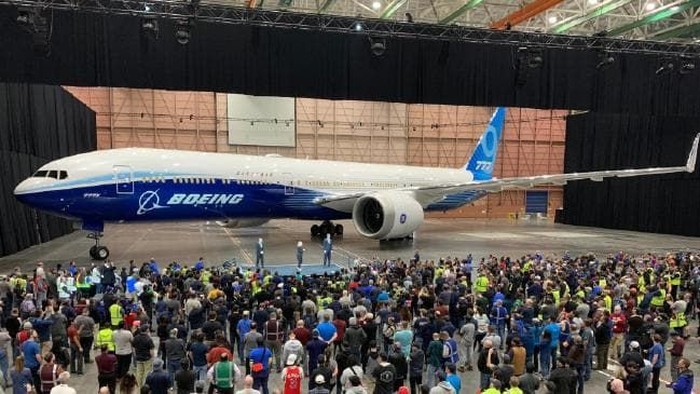 Pesawat Boeing jenis terbaru.