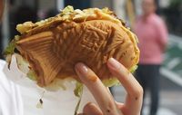 Tak Hanya Ogura, Kini Ada Taiyaki Sandwich dan Berisi Es Krim
