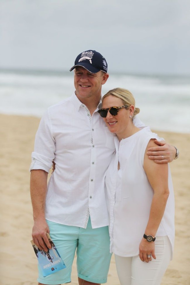 Zara Phillips adalah anak dari Putri Anne (anak kedua dari Ratu Elizabeth & Pangeran Philip). Di 2011, Zara menikahi pria biasa Mike Tindall, seorang atlet rugbi. Keduanya konsisten tampil mesra di usia pernikahan kedelapan tahun ini. Foto: Getty Images