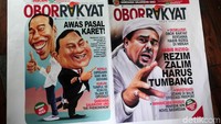 Undangan peluncuran tabloid Obor Rakyat Reborn beredar. Dalam poster digital yang beredar itu, dikabarkan peluncuran akan dilakukan pada siang hari ini di bilangan Jakarta Barat, Selasa (19/3/2019).