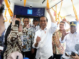 Soal Subsidi Tarif MRT Jakarta, Jokowi: APBD DKI Gede