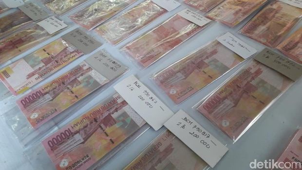 Barang bukti yang diamankan polisi. 