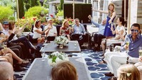 Selain itu, pria berusia 28 tahun ini juga menjalankan sebuah bisnis, yakni mengoperasikan tempat pelatihan dan penjualan kuda di dekat San Diego. Kabarnya Nassar diterima dengan baik oleh keluarga sang pendiri Microsoft. Foto: Instagram jennfierkgates  