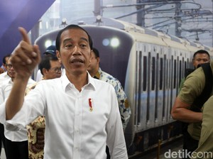 Jokowi Resmikan MRT dan Groundbreaking Fase II saat Car Free Day