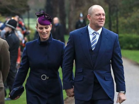 HERTFORD, ENGLAND - MAY 08:  Mike Tindall and Zara Phillips at the ISPS Handa Mike Tindall 3rd annual celebrity golf classic at The Grove Hotel on May 8, 2015 in Hertford, England.  (Photo by Eamonn M. McCormack/Getty Images)