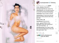 Kourtney Kardashian Pose Seksi, Netizen Malah Fokus ke Photoshop Gagal