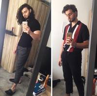 Rambut yang panjang mungkin terlihat keren. Apalagi untuk mahasiswa yang baru diperbolehkan memanjangkan rambut setelah sekian lama rutin memangkasnya. Tapi kadang potongan pendek justru bikin tampilan lebih manly. Foto: Wraptorr/reddit  