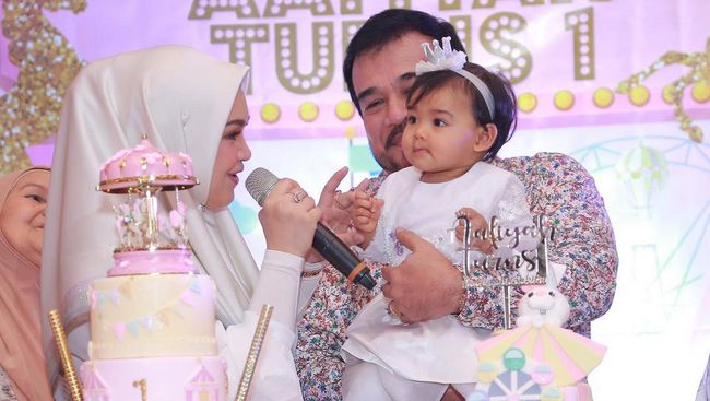 10 Potret Pesta Ulang Tahun Anak Siti Nurhaliza Bertema 