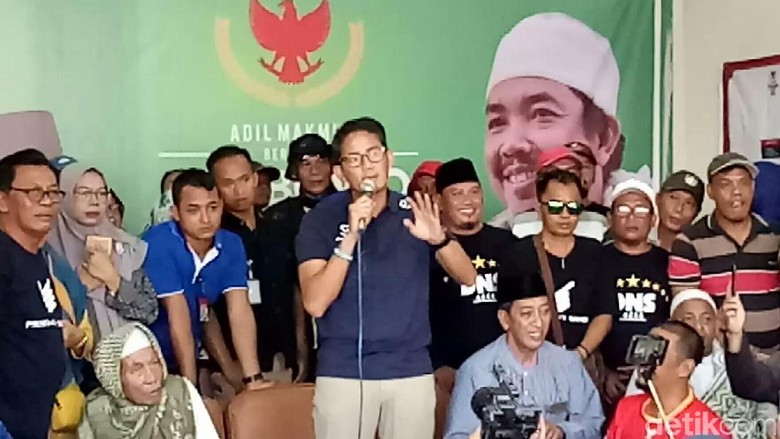 Ini Cara Sandi Tenangkan Pendukungnya Agar Tak Terpengaruh Provokasi Ini Cara Sandi Tenangkan Pendukungnya Agar Tak Terpengaruh Provokasi