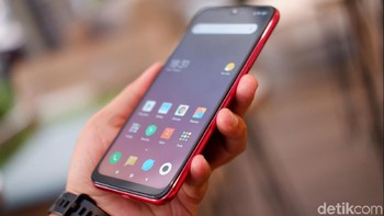 Redmi Note 7 hadir dengan bentangan layar 6,3 inch. Foto: Adi Fida Rahman/detikINET
